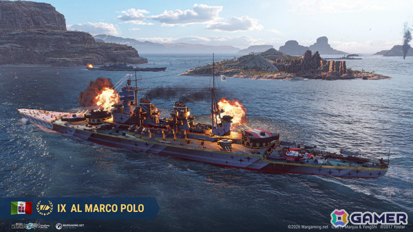 「World of Warships」×「アズレン」第八波が開催！マルコ・ポーロなど6隻のコラボ艦艇やタシュケントら8名の艦長が登場の画像3