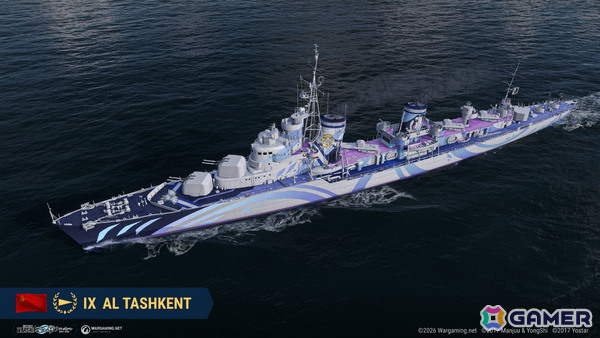 「World of Warships」×「アズレン」第八波が開催！マルコ・ポーロなど6隻のコラボ艦艇やタシュケントら8名の艦長が登場の画像4