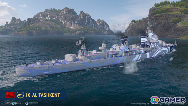 「World of Warships」×「アズレン」第八波が開催！マルコ・ポーロなど6隻のコラボ艦艇やタシュケントら8名の艦長が登場の画像5
