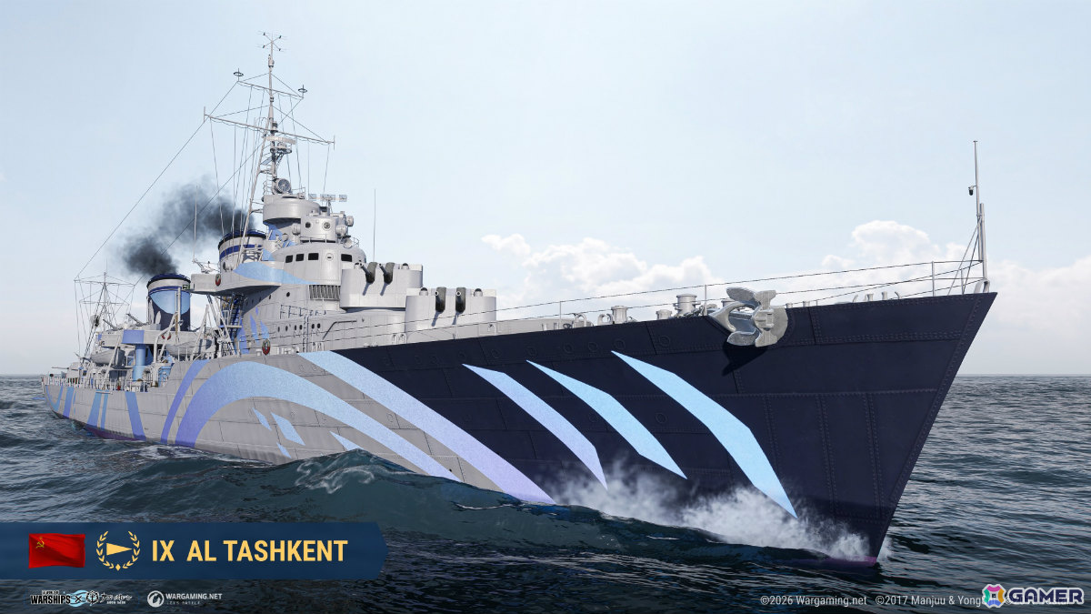 「World of Warships」×「アズレン」第八波が開催！マルコ・ポーロなど6隻のコラボ艦艇やタシュケントら8名の艦長が登場の画像26