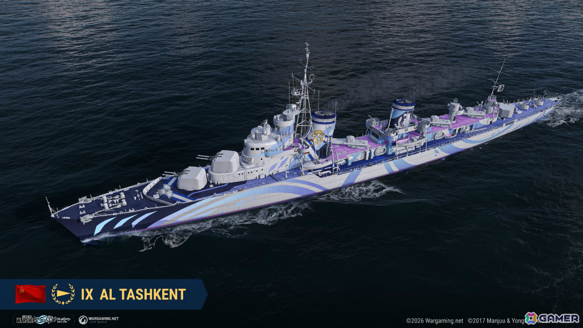 「World of Warships」×「アズレン」第八波が開催！マルコ・ポーロなど6隻のコラボ艦艇やタシュケントら8名の艦長が登場の画像4