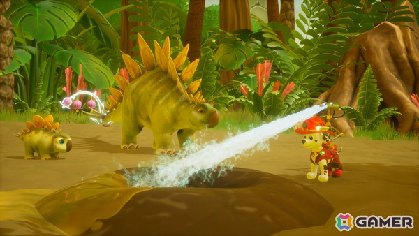 「パウ・パトロール：ダイノ・ワールド」が7月31日にPS5/PS4/Switchで発売！映画の舞台を自由に探索できるオープンワールド3Dアクションアドベンチャーゲームの画像5