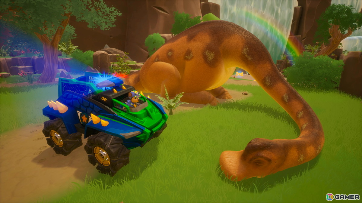 「パウ・パトロール：ダイノ・ワールド」が7月31日にPS5/PS4/Switchで発売！映画の舞台を自由に探索できるオープンワールド3Dアクションアドベンチャーゲームの画像