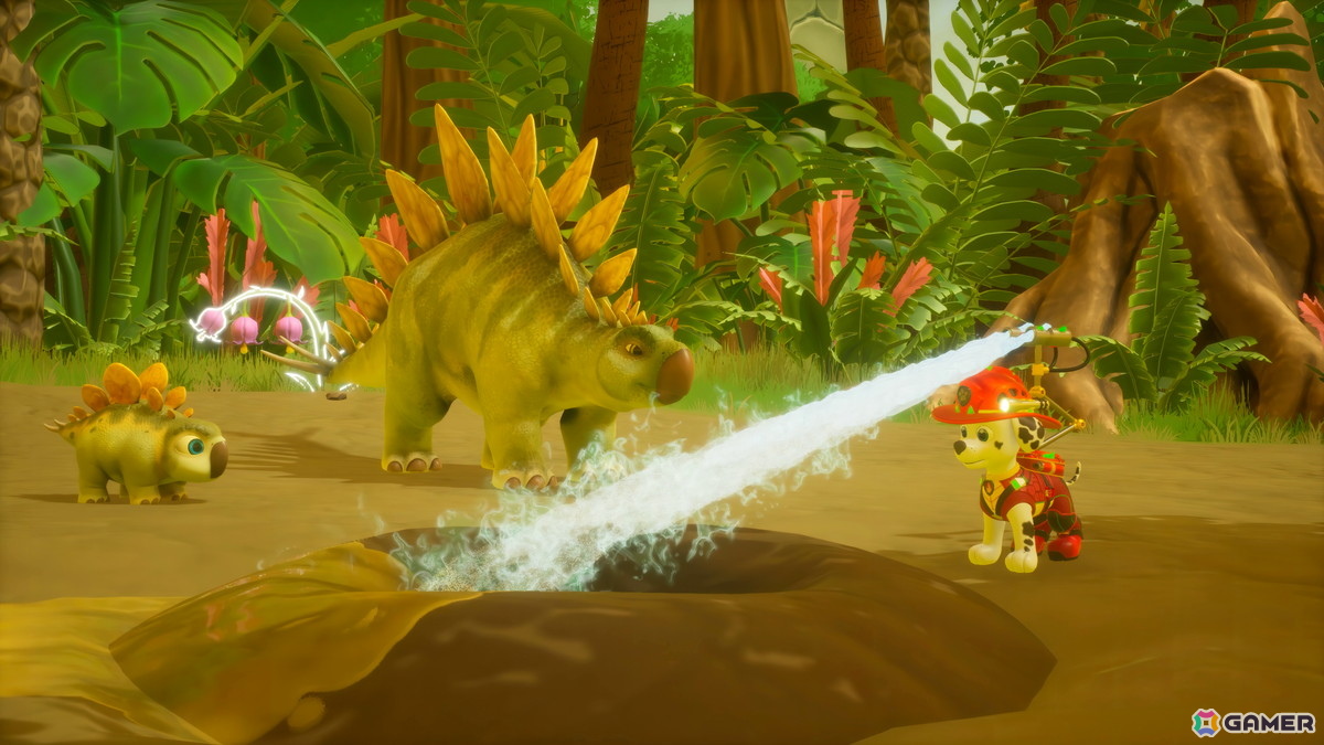 「パウ・パトロール：ダイノ・ワールド」が7月31日にPS5/PS4/Switchで発売！映画の舞台を自由に探索できるオープンワールド3Dアクションアドベンチャーゲームの画像