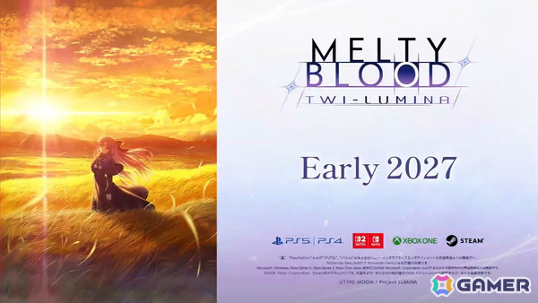 シリーズ最新作「MELTY BLOOD: TWI-LUMINA」が2027年初頭に発売！進化したバトルシステムに加え新たなキャラクターが参戦の画像