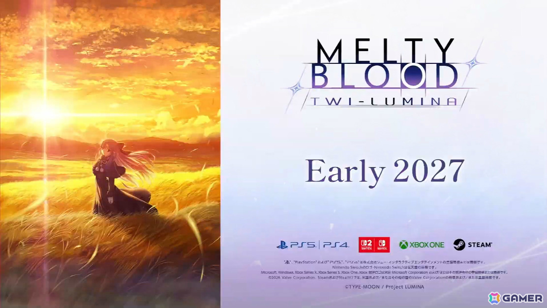 シリーズ最新作「MELTY BLOOD: TWI-LUMINA」が2027年初頭に発売！進化したバトルシステムに加え新たなキャラクターが参戦の画像12