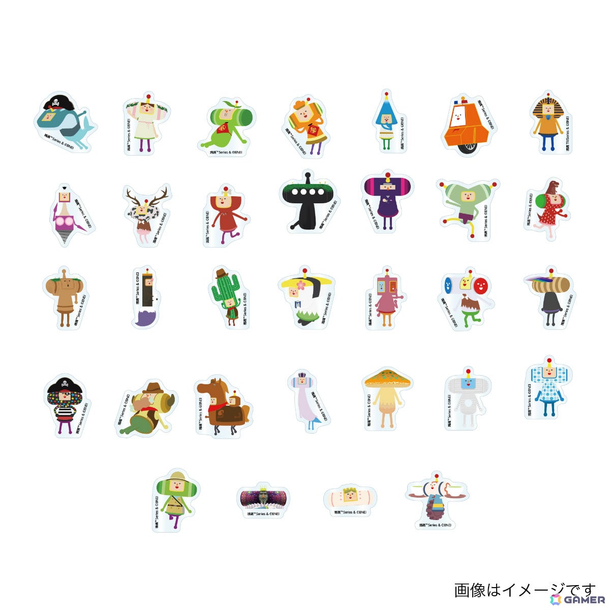 「塊魂」×ヴィレッジヴァンガードによる限定コラボグッズの受注受付が開始!予定を楽しくカスタマイズできるアクリルマグネットカレンダーなどが登場の画像