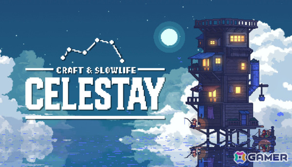 家が空へ伸びていく縦型画面の放置スローライフゲーム「CELESTAY」が東京ゲームダンジョン12に出展！の画像1