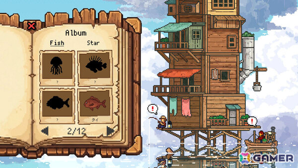 家が空へ伸びていく縦型画面の放置スローライフゲーム「CELESTAY」が東京ゲームダンジョン12に出展！の画像