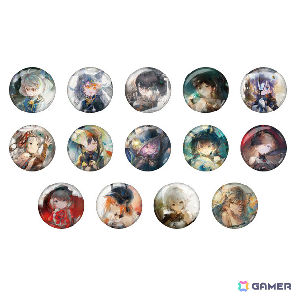 「メメントモリ」トレーディング缶バッジやアクスタフィギュアなどの新作グッズが5月15日より販売開始！の画像2