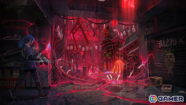 近未来の日本で妖怪を狩るTPSアクションホラー「NIGHTMARE OPERATOR」がBitSummit PUNCHに出展！の画像2