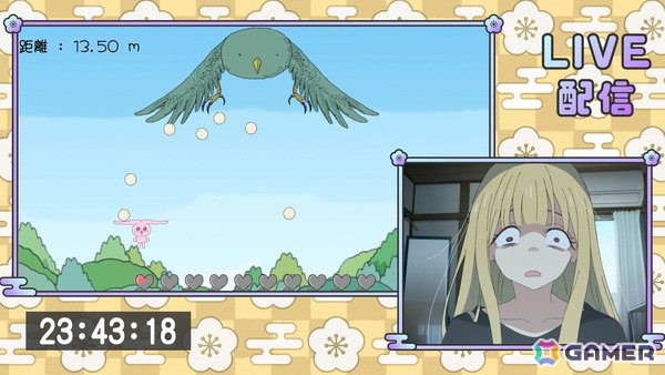 「超かぐや姫！」に登場した劇中ゲーム「太ももうさぎの大撃腿」のiOS版が配信！かぐやが遊んでいた高難易度仕様を再現するゲームモードが追加の画像4