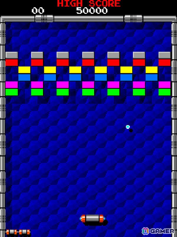 ブロックくずしゲーム「アルカノイド」がアケアカ&アケアカ2として5ハード同時配信!エナジーボールを跳ね返してスペースウォールを破壊しようの画像