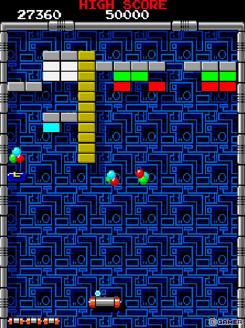 ブロックくずしゲーム「アルカノイド」がアケアカ＆アケアカ2として5ハード同時配信！エナジーボールを跳ね返してスペースウォールを破壊しようの画像3