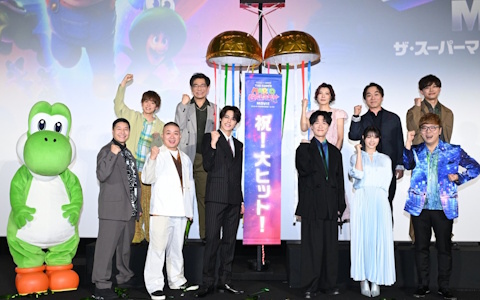 映画「ザ・スーパーマリオギャラクシー・ムービー」公開記念舞台挨拶のオフィシャルレポートが到着！キャストが大ヒットを受けての心境を語る