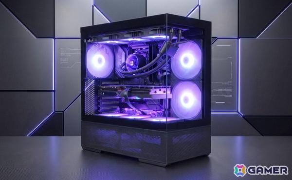RACENよりピラーレス構造のPCケースが2026年5月中旬に発売！ATX対応で140mmファン3基を標準搭載の画像2
