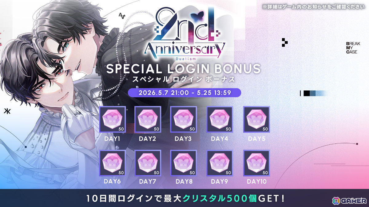 「ブレイクマイケース」リリース2周年記念イベントが開催！Aporiaスタッフ21人全員のブレマイパーティ限定SSRカードが一挙登場の画像