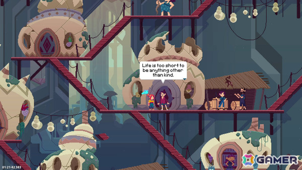 「Celeste」に影響を受けた精密アクションプラットフォーマー「TetherGeist」が配信！グラップリングフックのように魂を外へ伸ばし数々の試練を乗り越えろの画像