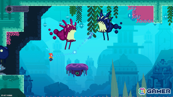 「Celeste」に影響を受けた精密アクションプラットフォーマー「TetherGeist」が配信！グラップリングフックのように魂を外へ伸ばし数々の試練を乗り越えろの画像