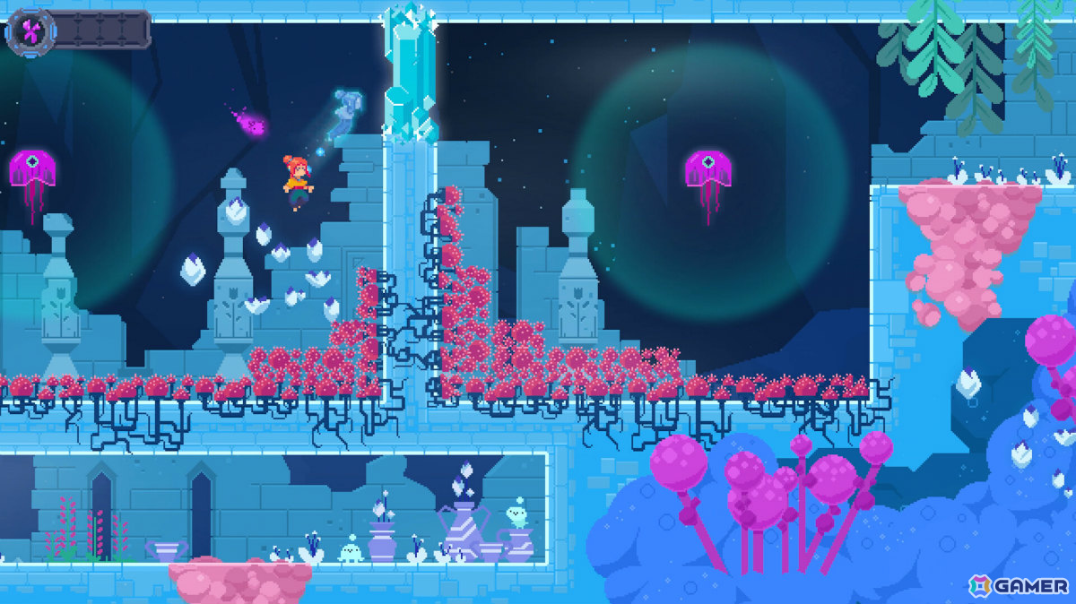 「Celeste」に影響を受けた精密アクションプラットフォーマー「TetherGeist」が配信！グラップリングフックのように魂を外へ伸ばし数々の試練を乗り越えろの画像13