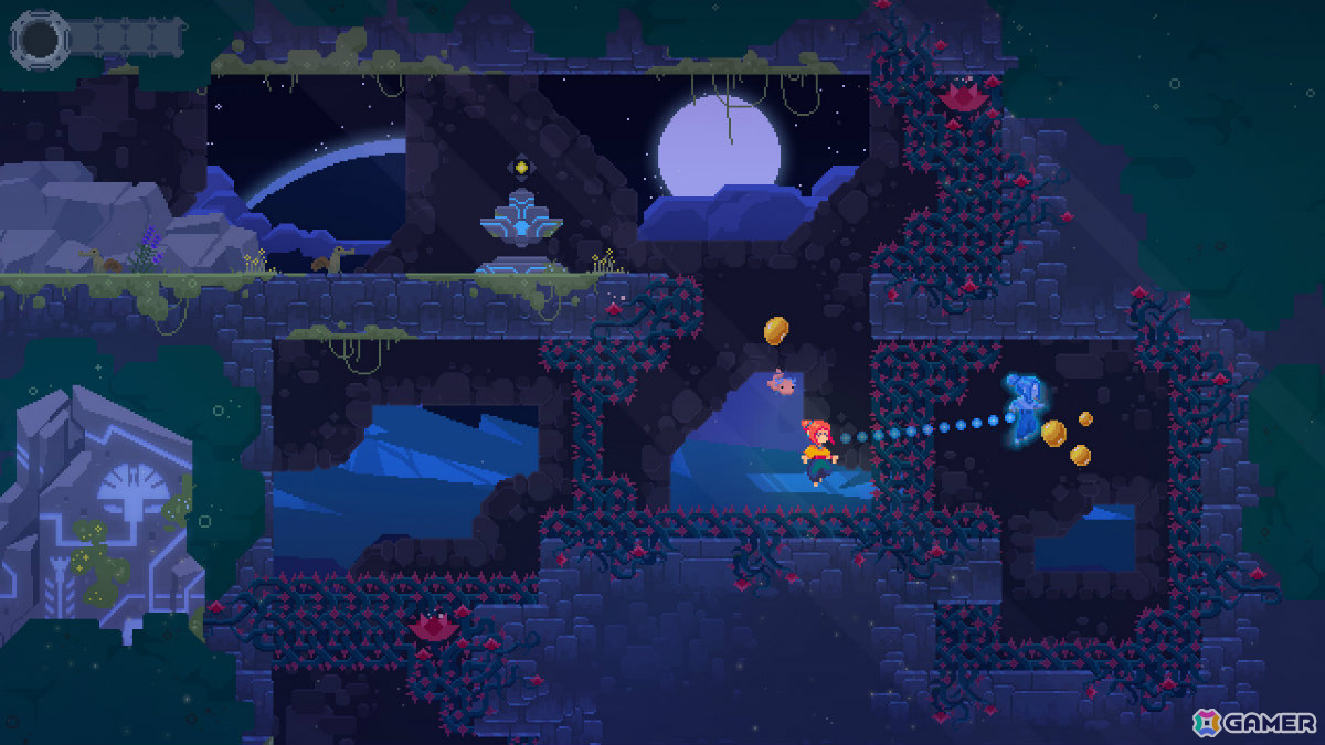 「Celeste」に影響を受けた精密アクションプラットフォーマー「TetherGeist」が配信！グラップリングフックのように魂を外へ伸ばし数々の試練を乗り越えろの画像15
