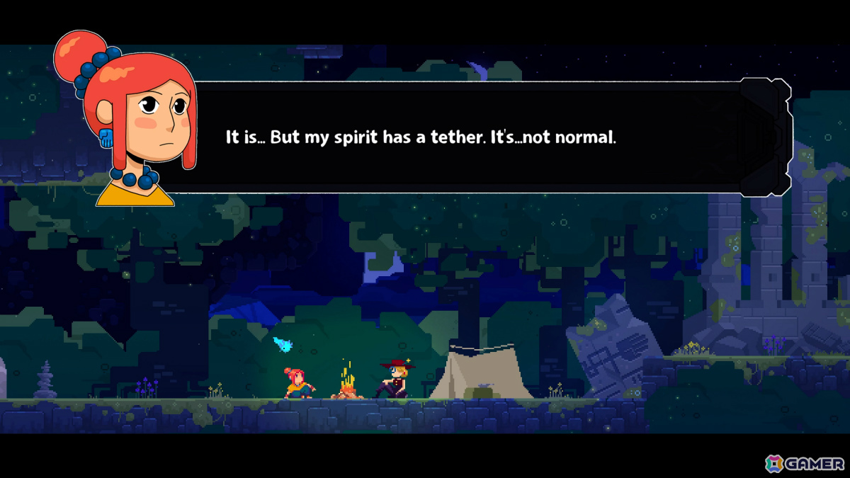 「Celeste」に影響を受けた精密アクションプラットフォーマー「TetherGeist」が配信！グラップリングフックのように魂を外へ伸ばし数々の試練を乗り越えろの画像16