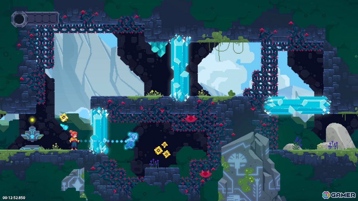 「Celeste」に影響を受けた精密アクションプラットフォーマー「TetherGeist」が配信！グラップリングフックのように魂を外へ伸ばし数々の試練を乗り越えろの画像2