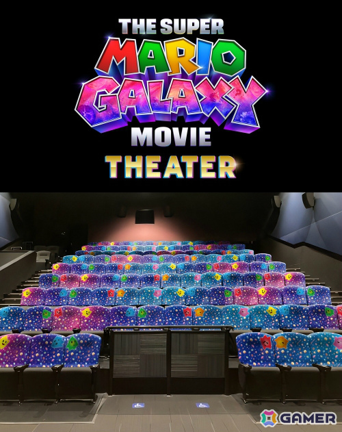 映画「ザ・スーパーマリオギャラクシー・ムービー」一色の劇場「スーパーマリオシアター」が5月23日より土日限定で順次拡大上映！の画像