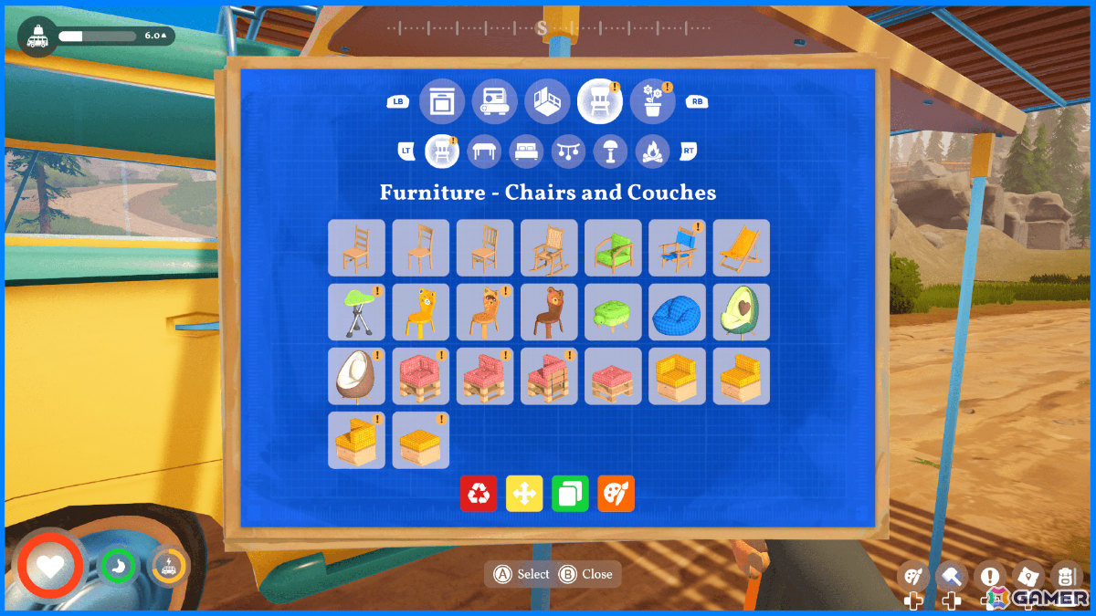 キャンピングカーADV「アウトバウンド」開発者がゲームを紹介するトレーラー「開発日誌#1 旅の始まり：DIYと素材集め」が公開！の画像3
