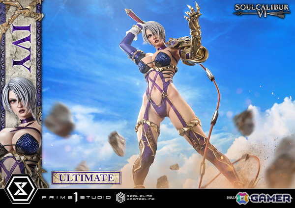 「ソウルキャリバーVI」から1/4スケールフィギュア「アイヴィー」が登場！キービジュアルに着想を得たダイナミックなポージングにの画像11
