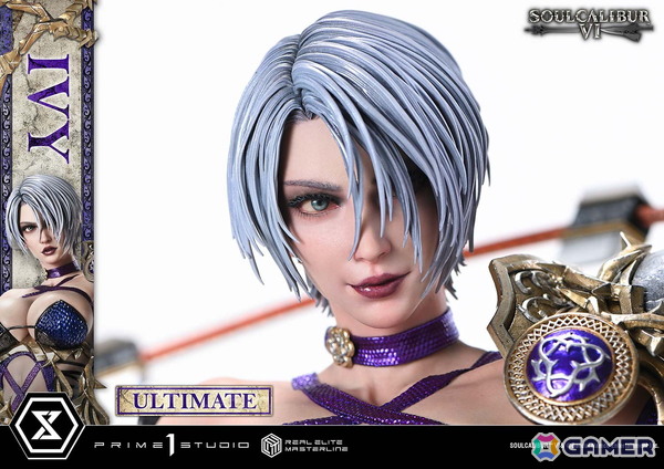 「ソウルキャリバーVI」から1/4スケールフィギュア「アイヴィー」が登場！キービジュアルに着想を得たダイナミックなポージングにの画像12