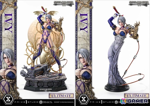 「ソウルキャリバーVI」から1/4スケールフィギュア「アイヴィー」が登場！キービジュアルに着想を得たダイナミックなポージングにの画像13
