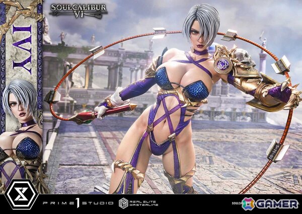 「ソウルキャリバーVI」から1/4スケールフィギュア「アイヴィー」が登場！キービジュアルに着想を得たダイナミックなポージングにの画像16
