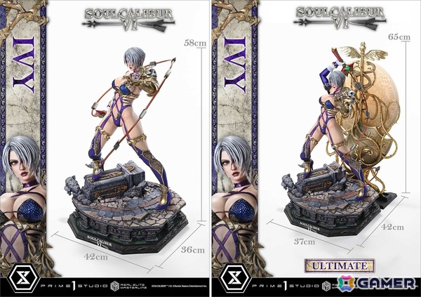 「ソウルキャリバーVI」から1/4スケールフィギュア「アイヴィー」が登場！キービジュアルに着想を得たダイナミックなポージングにの画像18