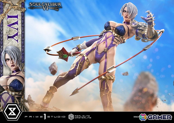 「ソウルキャリバーVI」から1/4スケールフィギュア「アイヴィー」が登場！キービジュアルに着想を得たダイナミックなポージングにの画像2