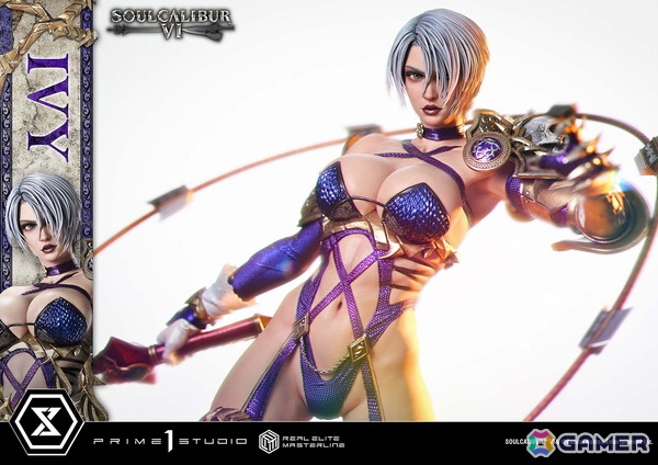 「ソウルキャリバーVI」から1/4スケールフィギュア「アイヴィー」が登場！キービジュアルに着想を得たダイナミックなポージングにの画像4