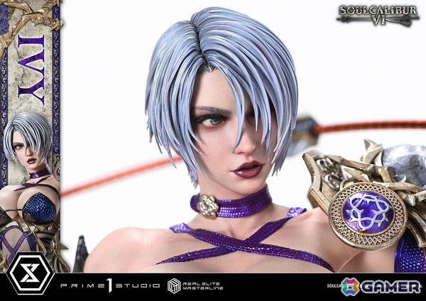 「ソウルキャリバーVI」から1/4スケールフィギュア「アイヴィー」が登場！キービジュアルに着想を得たダイナミックなポージングにの画像7