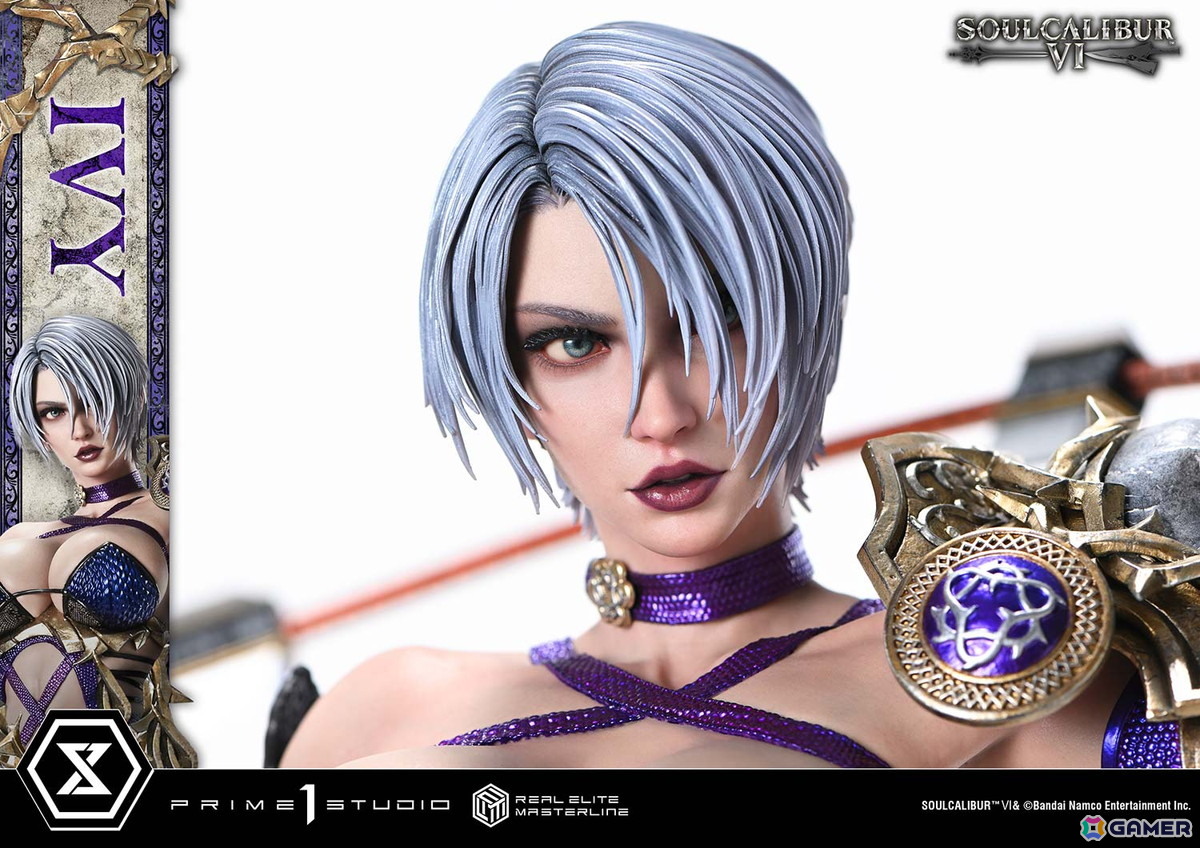 「ソウルキャリバーVI」から1/4スケールフィギュア「アイヴィー」が登場！キービジュアルに着想を得たダイナミックなポージングにの画像