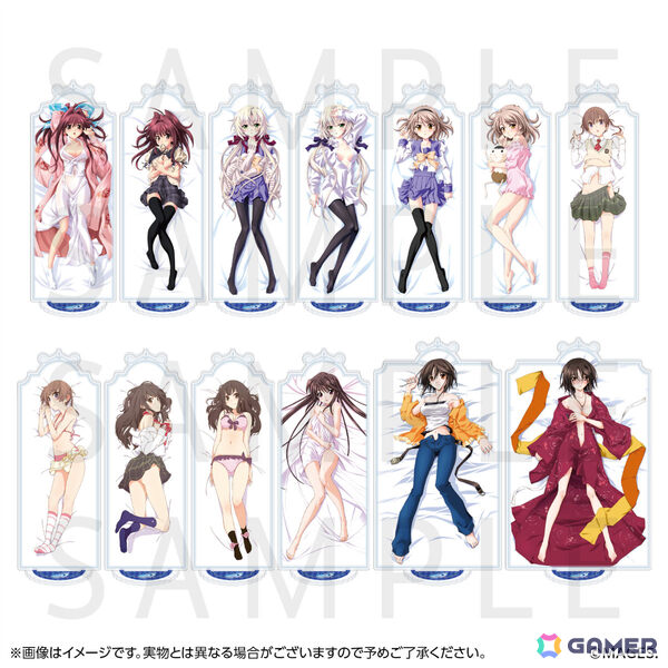 「メモリーズオフ 二十五周年完了祭」在庫限りの事後通販が5月9日12時より開始！描きおろし抱き枕カバー＆キャラファイングラフの受注販売もの画像6