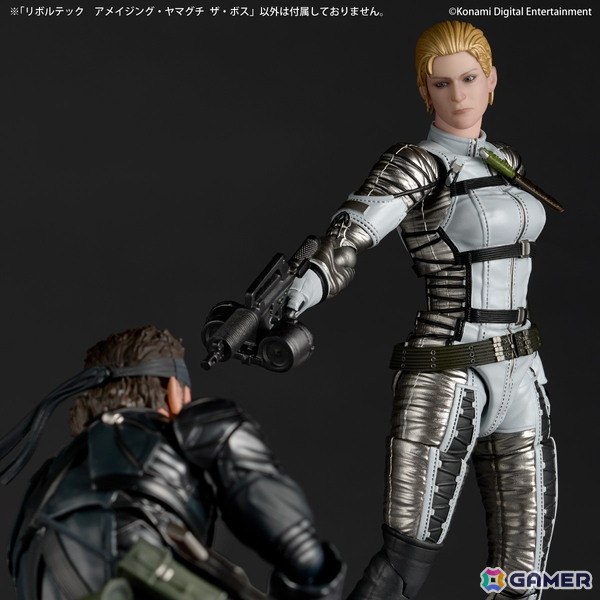 「METAL GEAR SOLID Δ: SNAKE EATER」よりノンスケール可動フィギュア「ザ・ボス」が登場！CQCや銃器を構えたポージングも表現可能の画像9