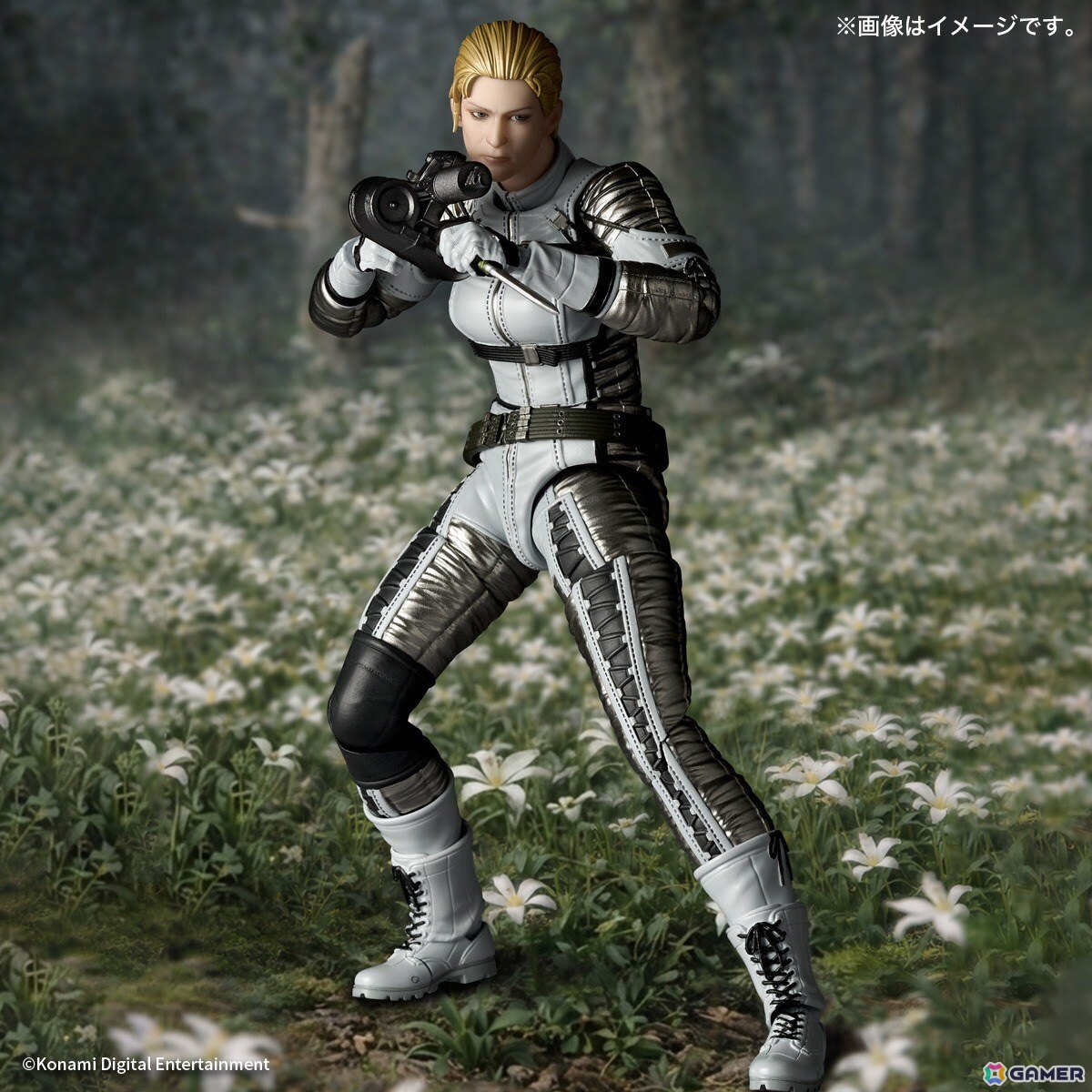 「METAL GEAR SOLID Δ: SNAKE EATER」よりノンスケール可動フィギュア「ザ・ボス」が登場！CQCや銃器を構えたポージングも表現可能の画像