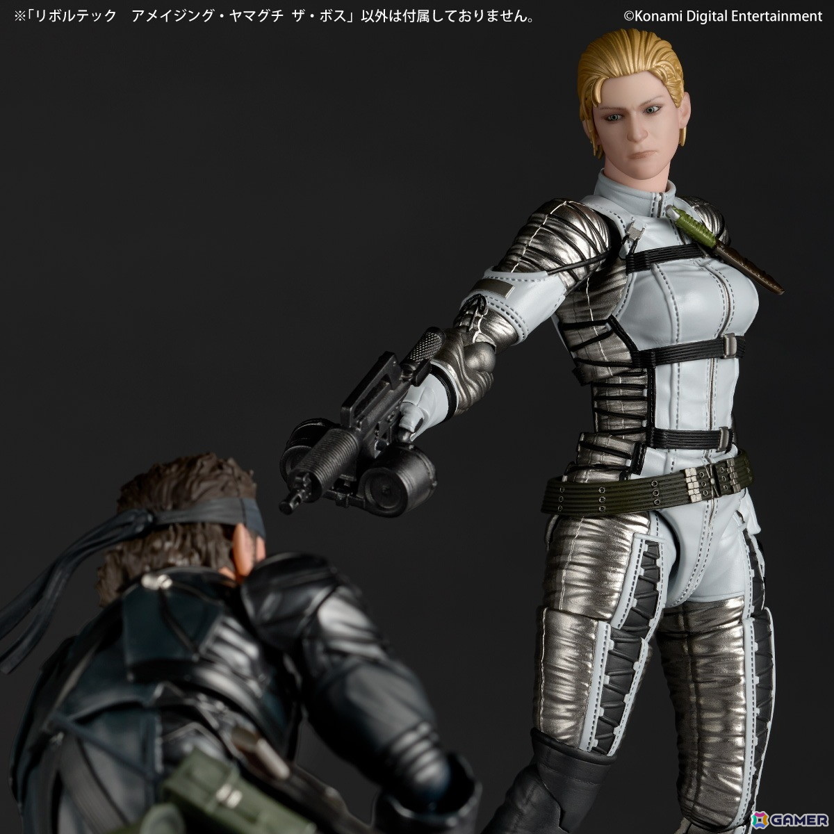 「METAL GEAR SOLID Δ: SNAKE EATER」よりノンスケール可動フィギュア「ザ・ボス」が登場！CQCや銃器を構えたポージングも表現可能の画像
