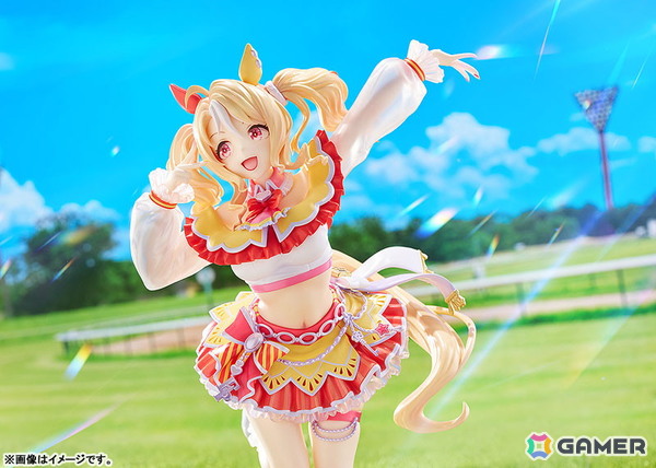「ウマ娘」自称・天才美少女のフサイチパンドラが1/7スケールフィギュアとなって登場！勝負服を纏い、今にもライブステージで歌い出しそうな躍動感あふれるポージングの画像1