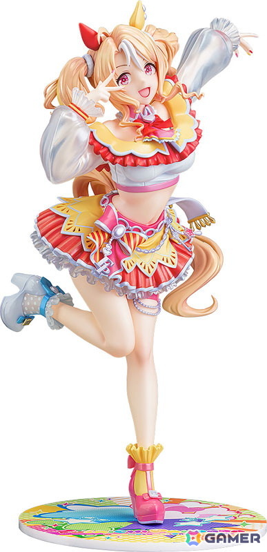 「ウマ娘」自称・天才美少女のフサイチパンドラが1/7スケールフィギュアとなって登場！勝負服を纏い、今にもライブステージで歌い出しそうな躍動感あふれるポージングの画像3