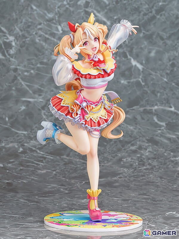 「ウマ娘」自称・天才美少女のフサイチパンドラが1/7スケールフィギュアとなって登場！勝負服を纏い、今にもライブステージで歌い出しそうな躍動感あふれるポージングの画像9