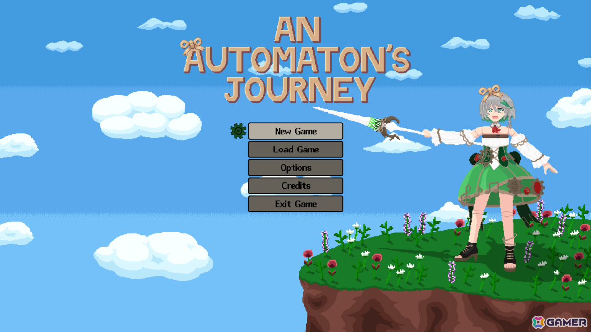 セシリア・イマーグリーンさんが正義（JUSTICE）のために戦い抜くドット絵アクションADV「An Automaton's Journey」発売日は6月4日に決定！の画像3