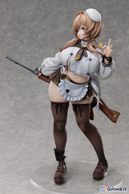 「勝利の女神：NIKKE」クッキングオイル部隊のメンバー・ブレッディが1/4スケールでフィギュア化！設定や公式イラストを忠実に再現した造形にの画像6
