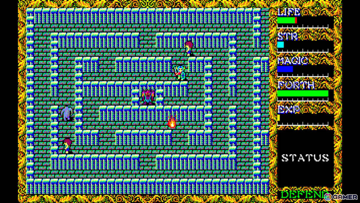 アクションRPG「EGGコンソール ハイドライドII PC-8801」がSteamで5月15日に発売！神に選ばれし者となってフェアリーランドを狙う邪悪な意識を封印しようの画像4