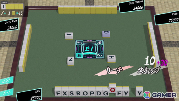英単語でアガる麻雀ライクゲーム「WORJONG」Steamページが公開！アルファベット牌を使って3文字の英単語を4語揃えようの画像