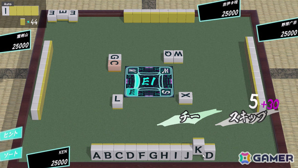 英単語でアガる麻雀ライクゲーム「WORJONG」Steamページが公開！アルファベット牌を使って3文字の英単語を4語揃えようの画像